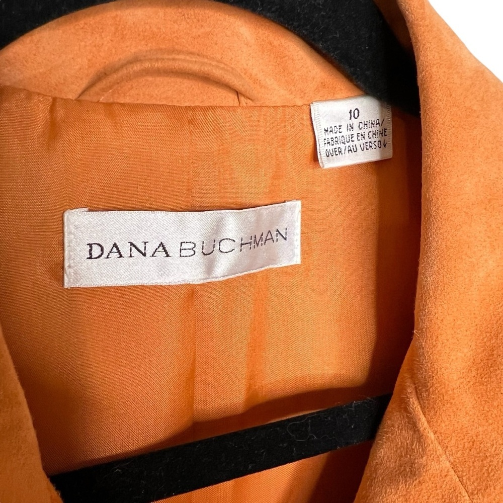 Dana Buchman 100% Suede Double Zip Women's Jacket Size 10 - Picture 4 of 8